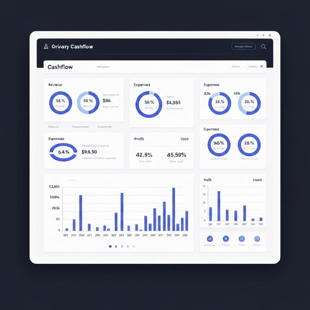 Cashflow management dashboard